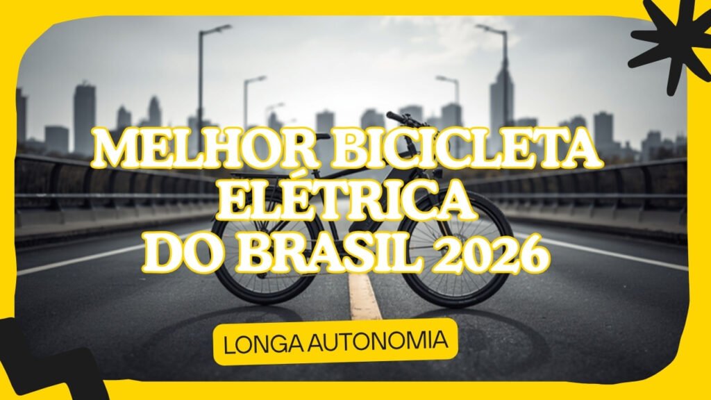 Melhor bicicleta elétrica do Brasil 2026 — Cyberbikes Centauro GT em São Paulo