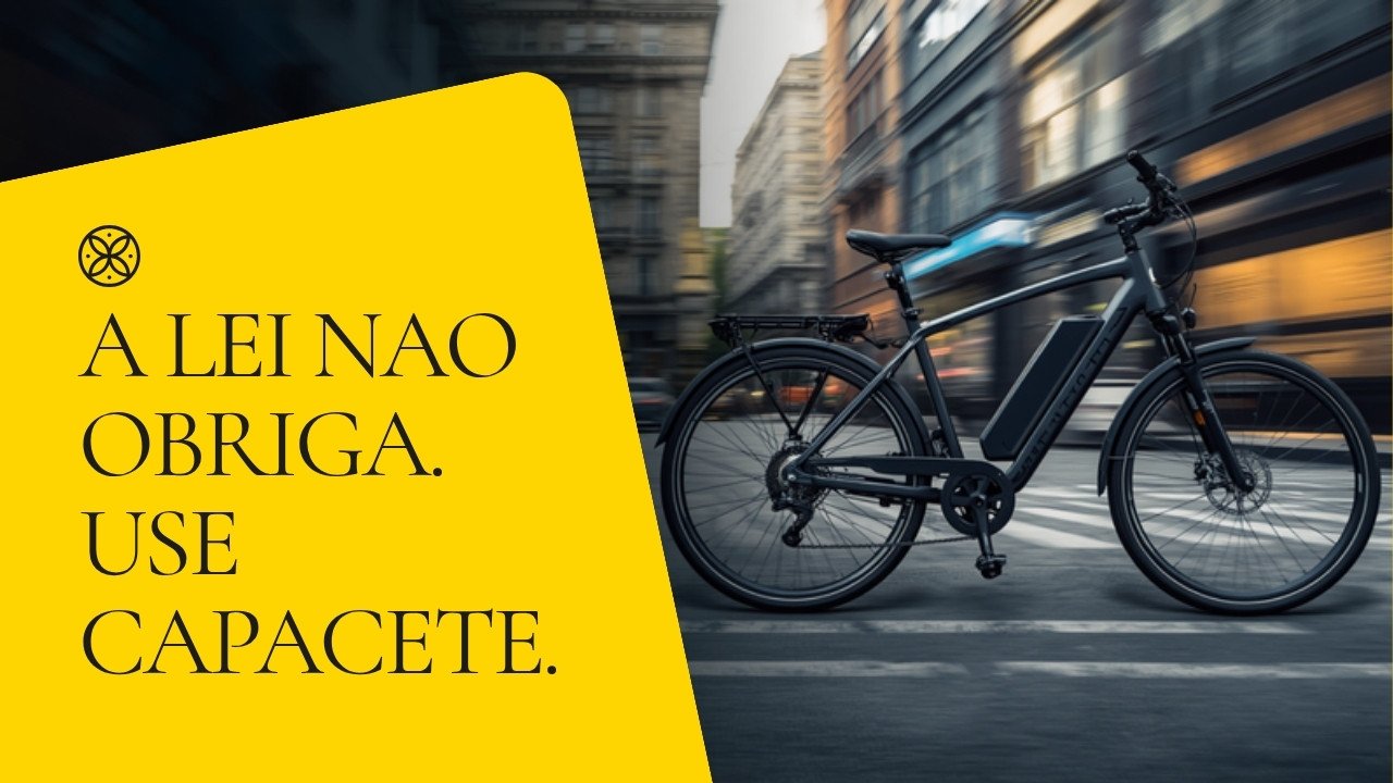 A lei não obriga capacete na bicicleta elétrica, mas use — segurança e-bike São Paulo