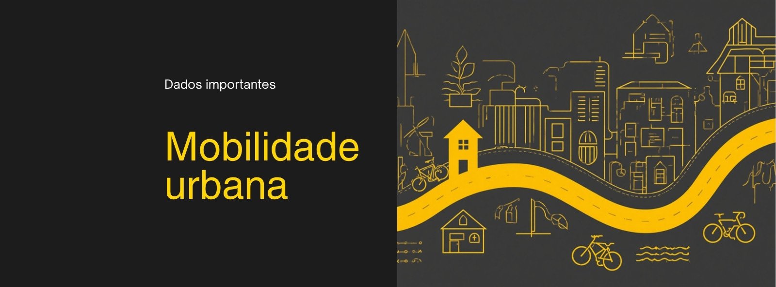 Mobilidade urbana em São Paulo: ilustração de cidade com ciclovia e bicicletas elétricas